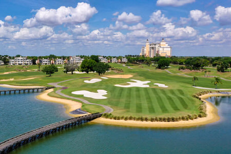 Reunion Resort golf course near Disney