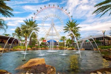 orlando central florida icon park international drive the orlando eye