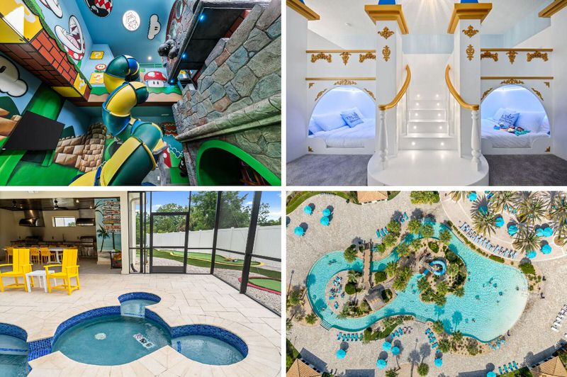 orlando vacation homes near disney with themed bedrooms and waterpark amenities